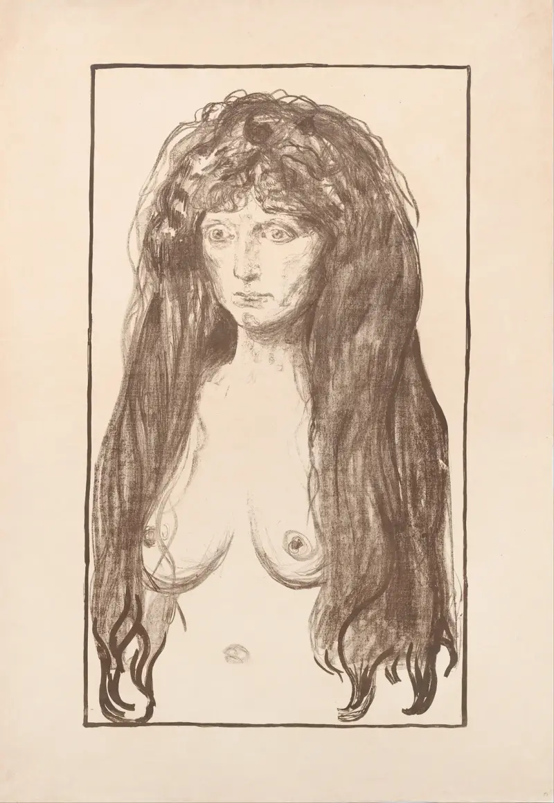 The Sin av Edvard Munch
