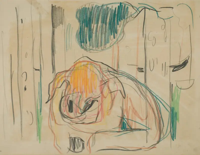 Ohne Titel 20 von Edvard Munch