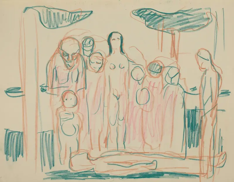Ohne Titel 23 von Edvard Munch