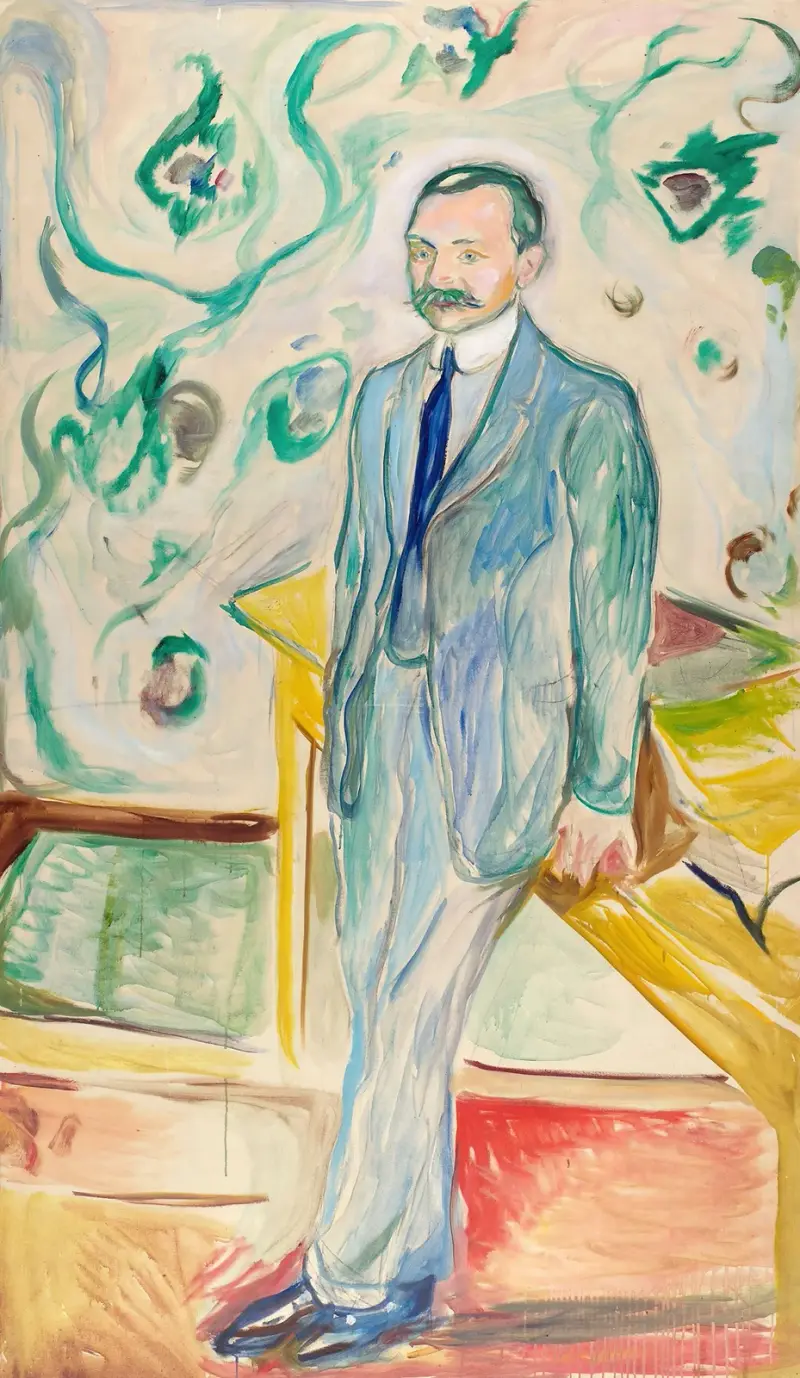 Wilhelm Wartmann av Edvard Munch