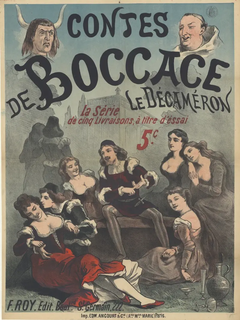 Boccaccios Erzählungen; Decamerone von Edward Ancourt