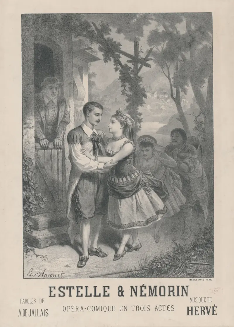 Estelle & Némorin av Edward Ancourt