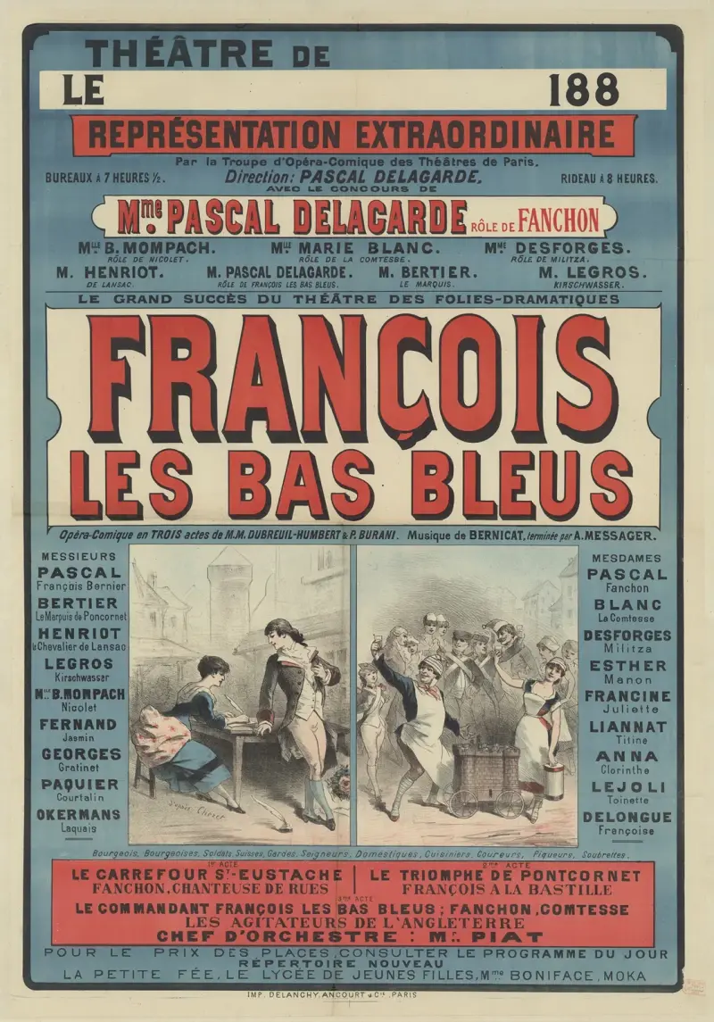 François les bas-bleus von Edward Ancourt