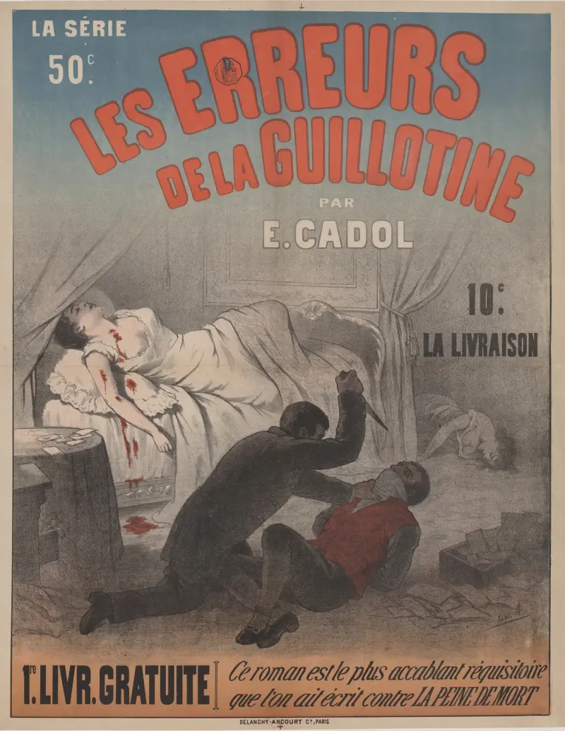 Guillotinens misstag av E. Cadol. Första häftet gratis av Edward Ancourt