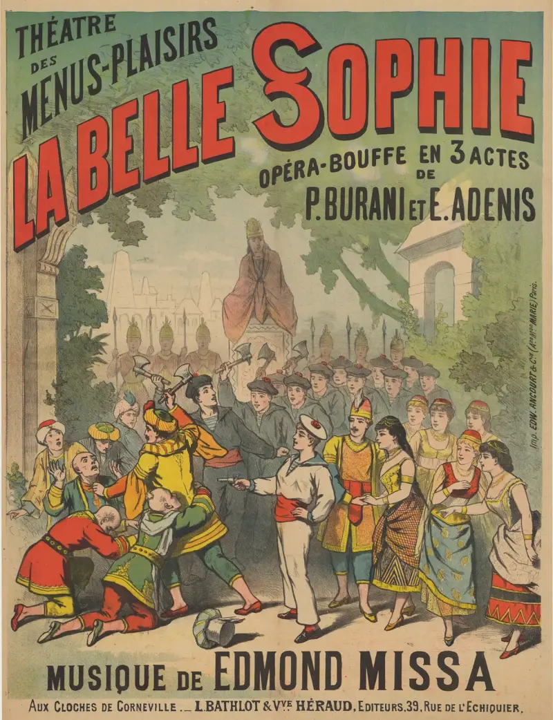 Théâtre des Menus-Plaisirs. La Belle Sophie av Edward Ancourt