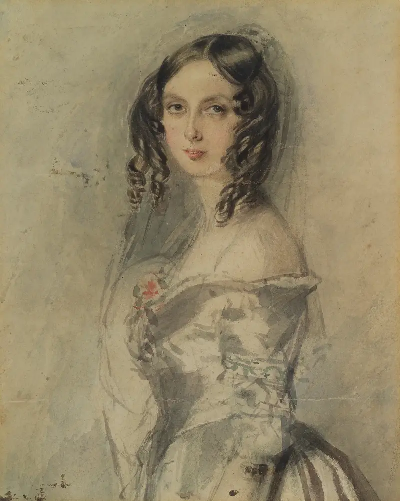 Ada Byron von Alfred Edward Chalon