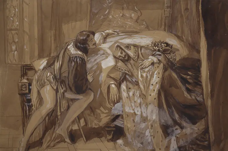 König Heinrich IV., Teil II, IV, 2 von Alfred Edward Chalon