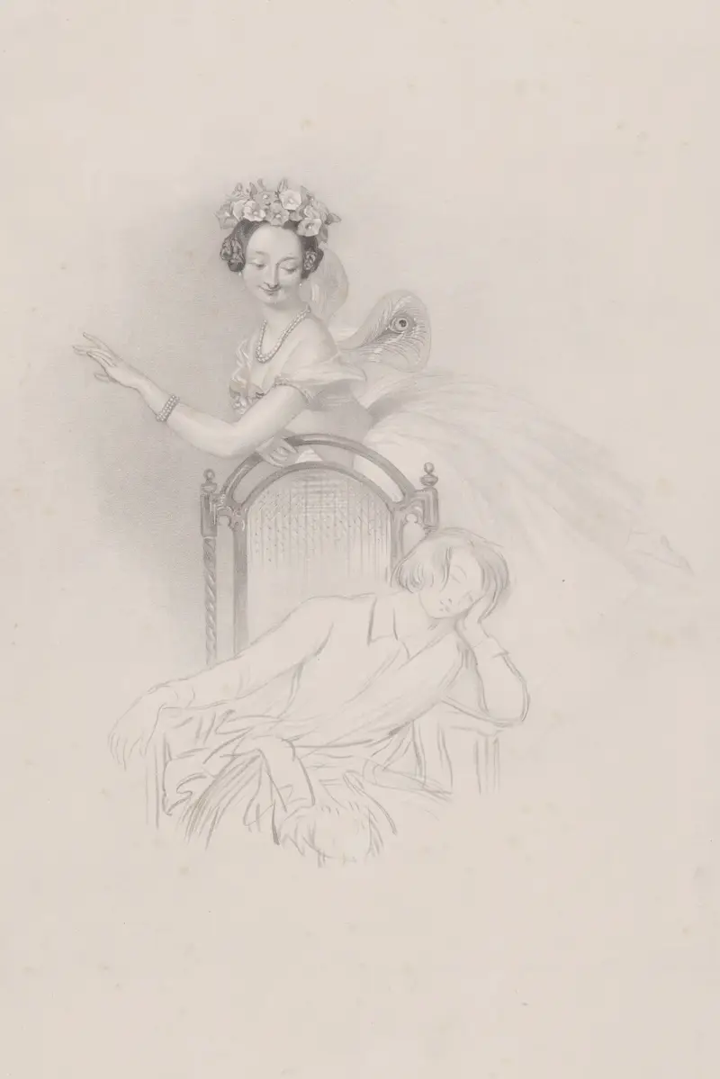 Abschiedssouvenir von Marie Taglioni, 1845 – Nr. 3 von Alfred Edward Chalon