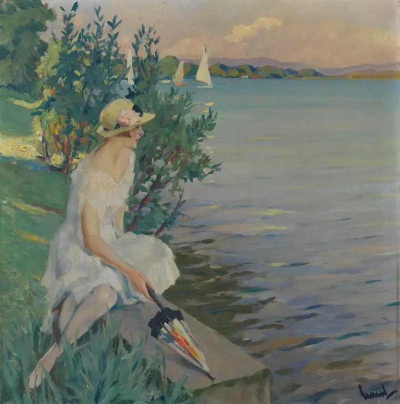 Na mořské zdi, Edward Cucuel