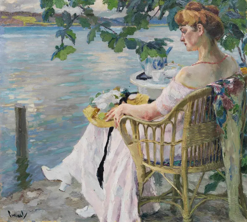 Letni wieczór, Edward Cucuel