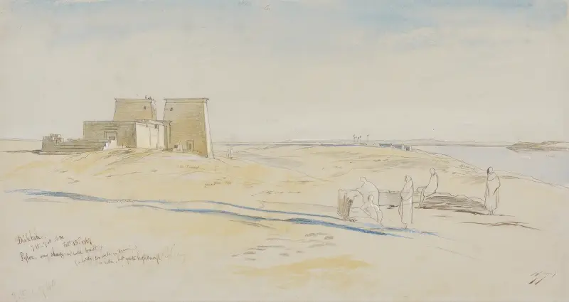 Dakkeh av Edward Lear