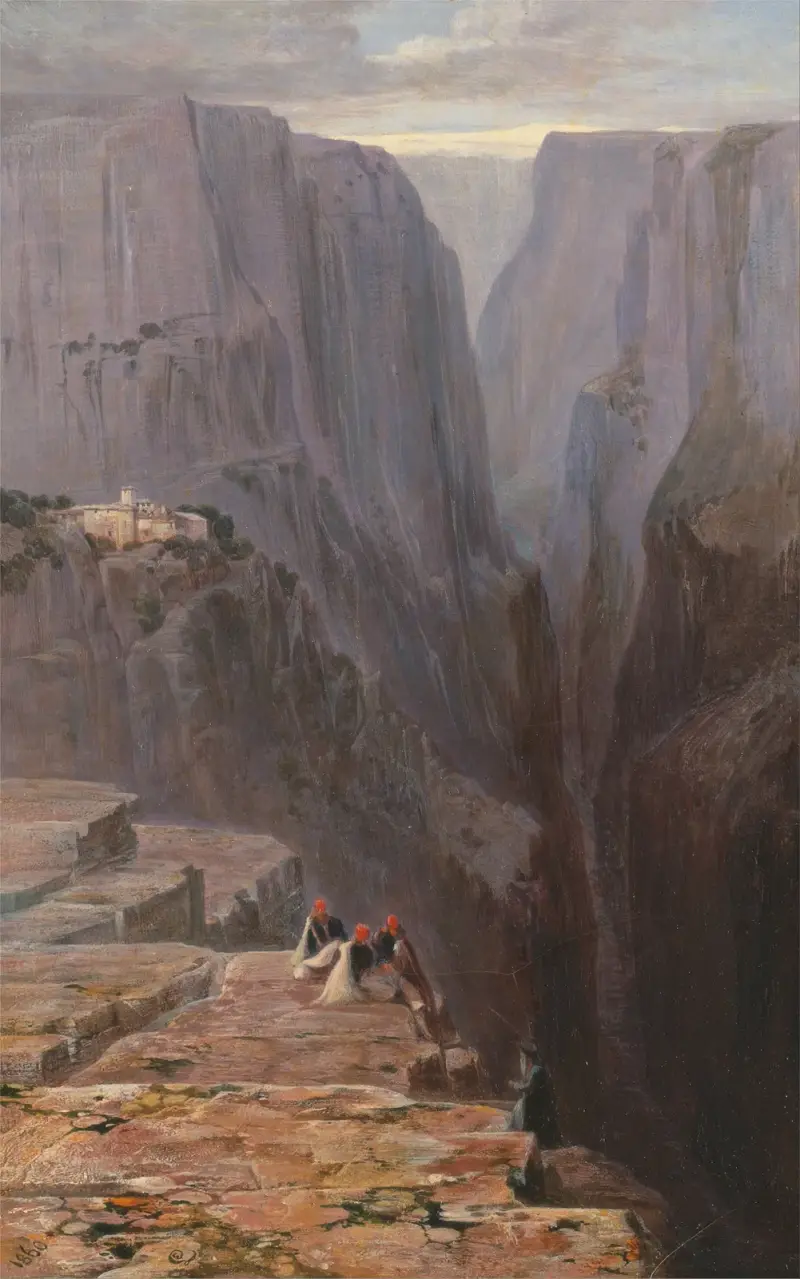 Zagori, Grecja, Edward Lear