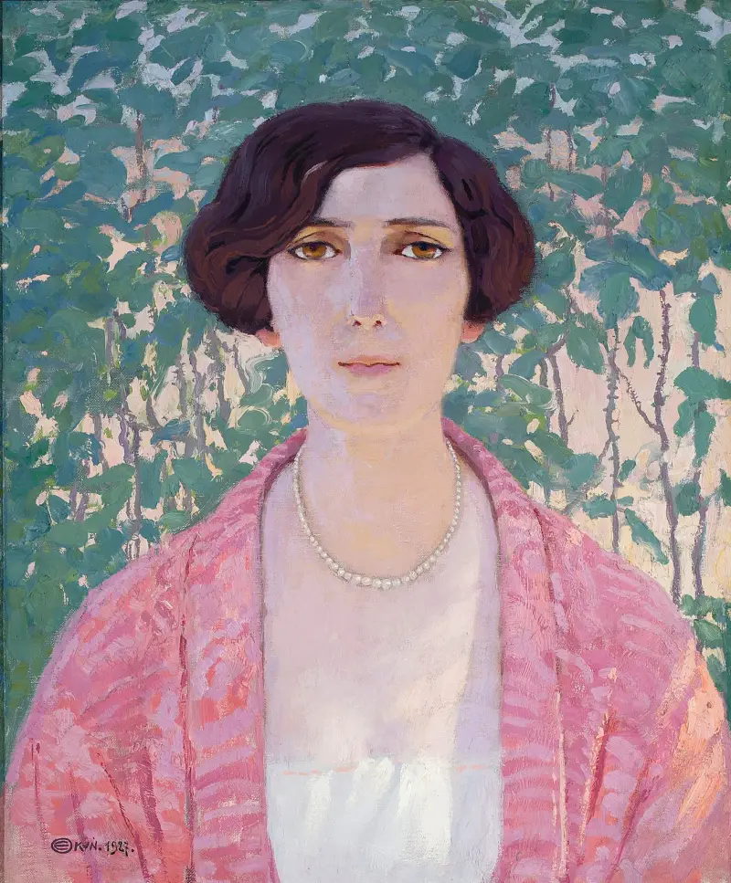 Głowa kobiety, Edward Okuń