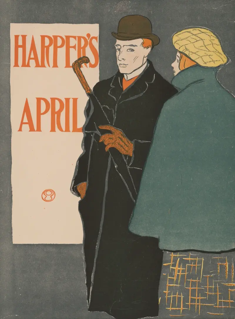 Harper's [for] April, 1896, Edward Penfield