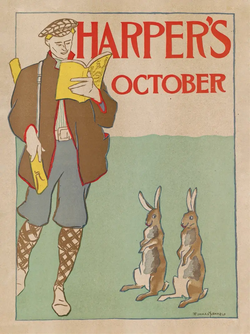 Harper’s October, Edward Penfield