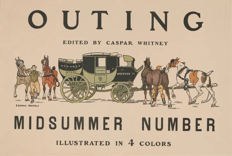 Outing redigerad av Caspar Whitney, Edward Penfield