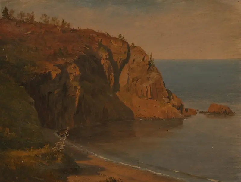 Grand Manan Islands kust, Kanada av Frederic Edwin Church