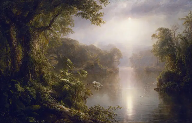 El Rio de Luz (Řeka světla), Frederic Edwin Church