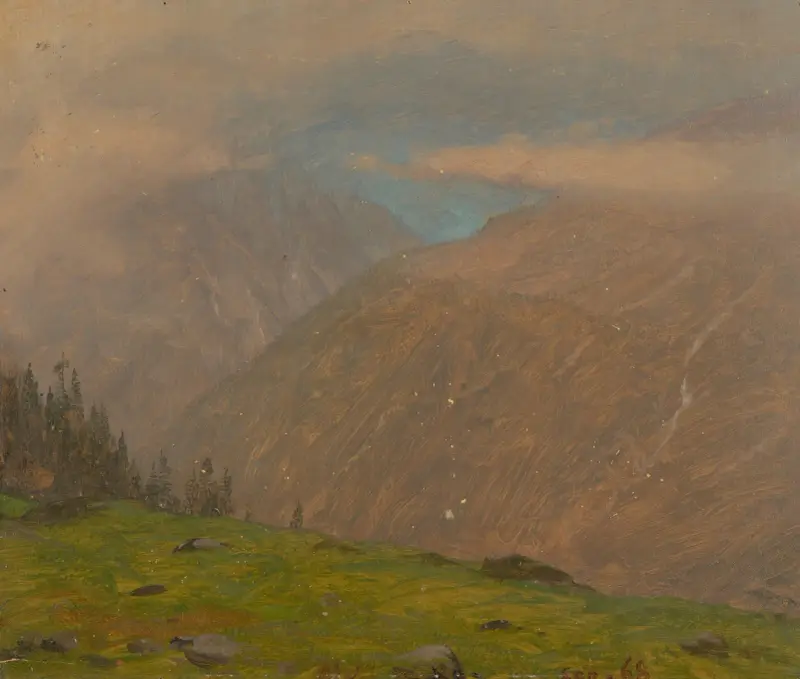 Italské Alpy, Frederic Edwin Church