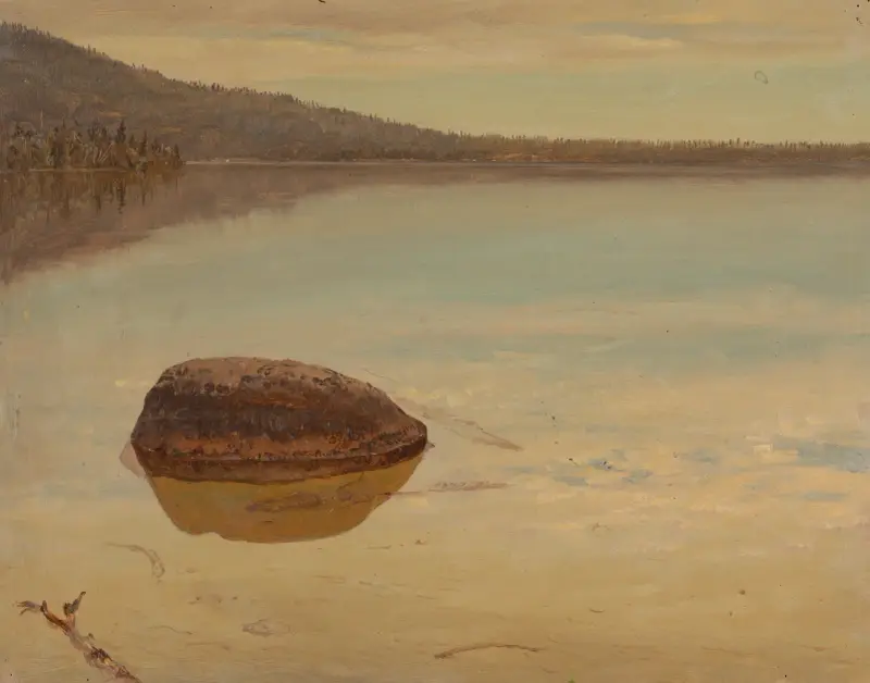 Lake Katahdin av Frederic Edwin Church