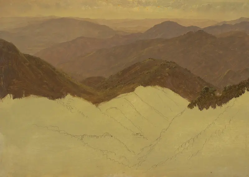 Landscape II av Frederic Edwin Church