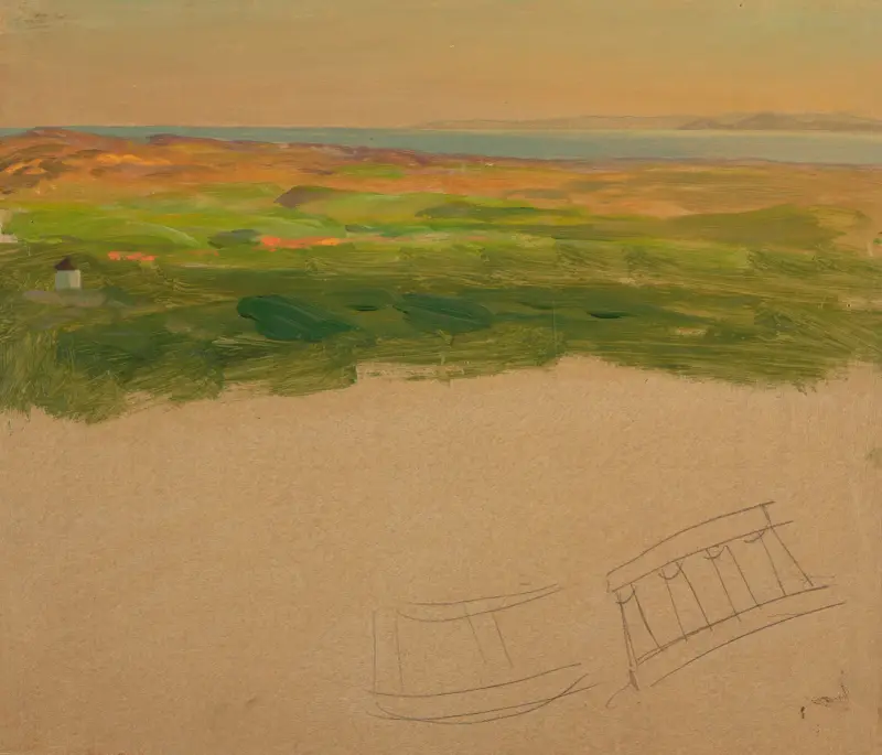 Landschaft, nahe Syrien oder Griechenland von Frederic Edwin Church