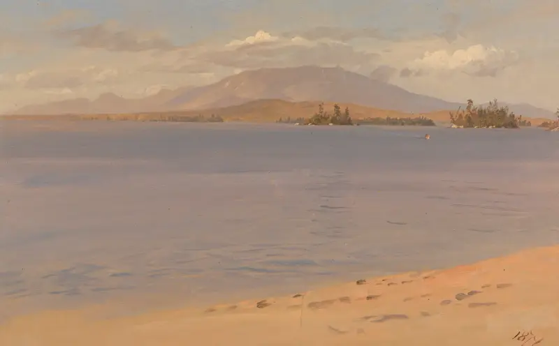 Mount Katahdin from Lake Millinocket av Frederic Edwin Church