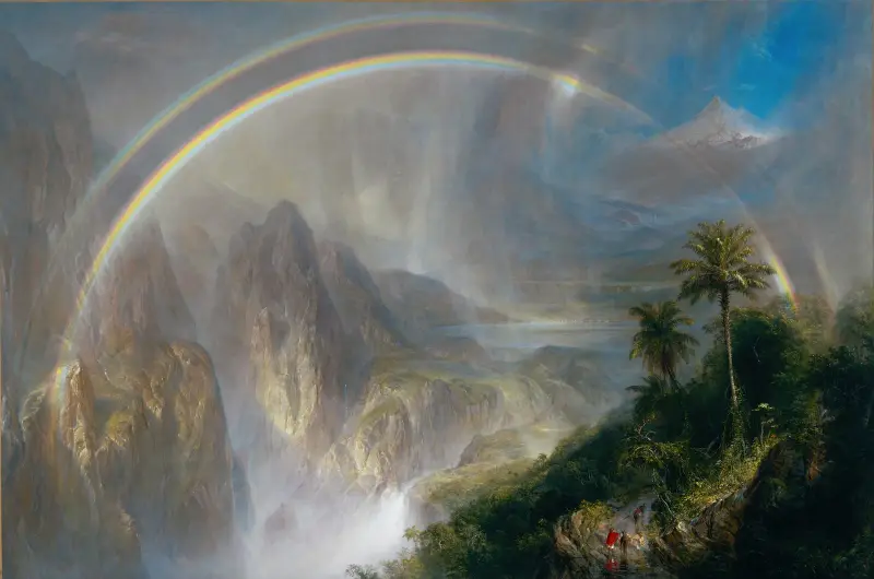 Regenzeit in den Tropen von Frederic Edwin Church