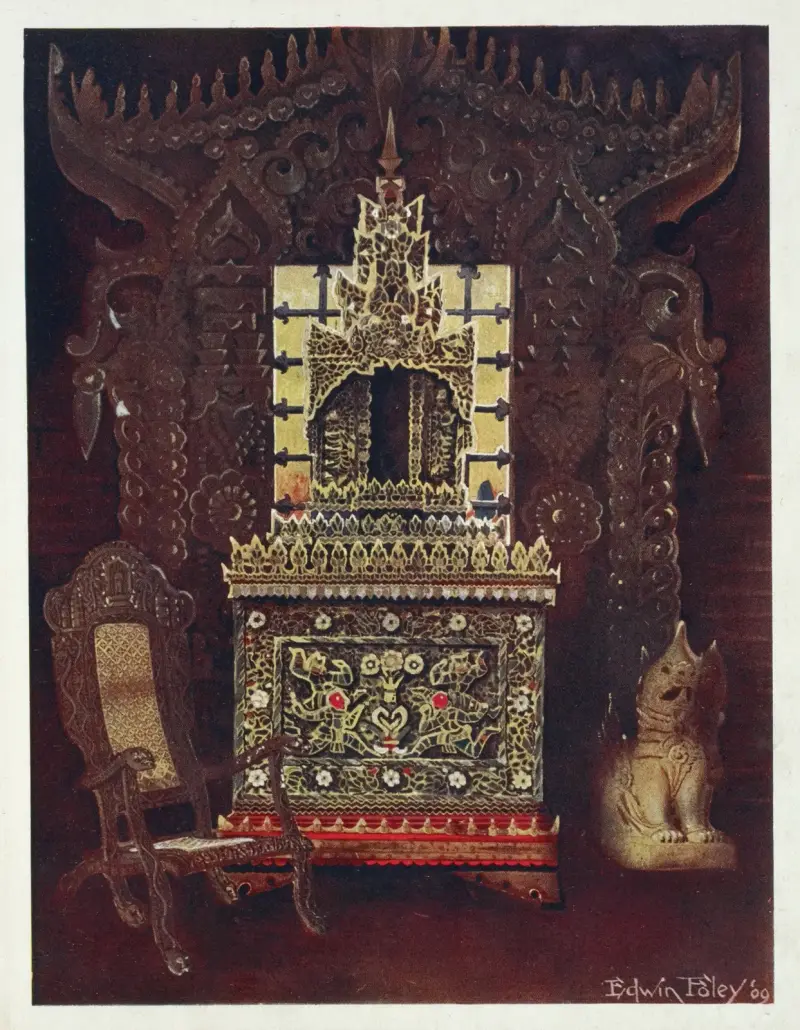 Asiatische Möbel aus der Sammlung von Lord Curzon of Kedleston von Edwin Foley