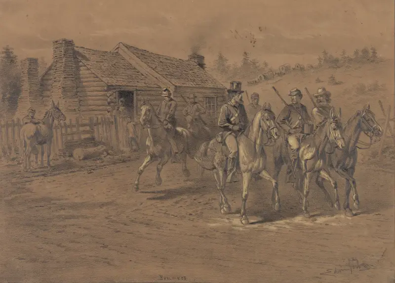 Bummers [Foragers], Edwin Forbes