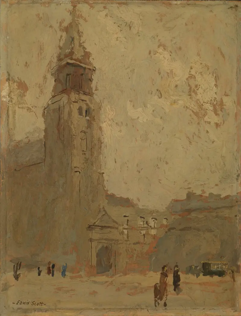 Kirche Saint-Germain-des-Prés von Frank Edwin Scott
