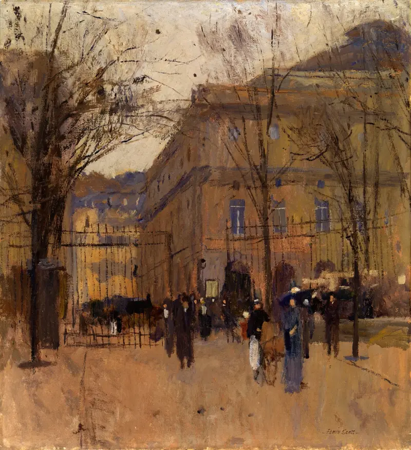 Das Odeon im Luxembourg von Frank Edwin Scott