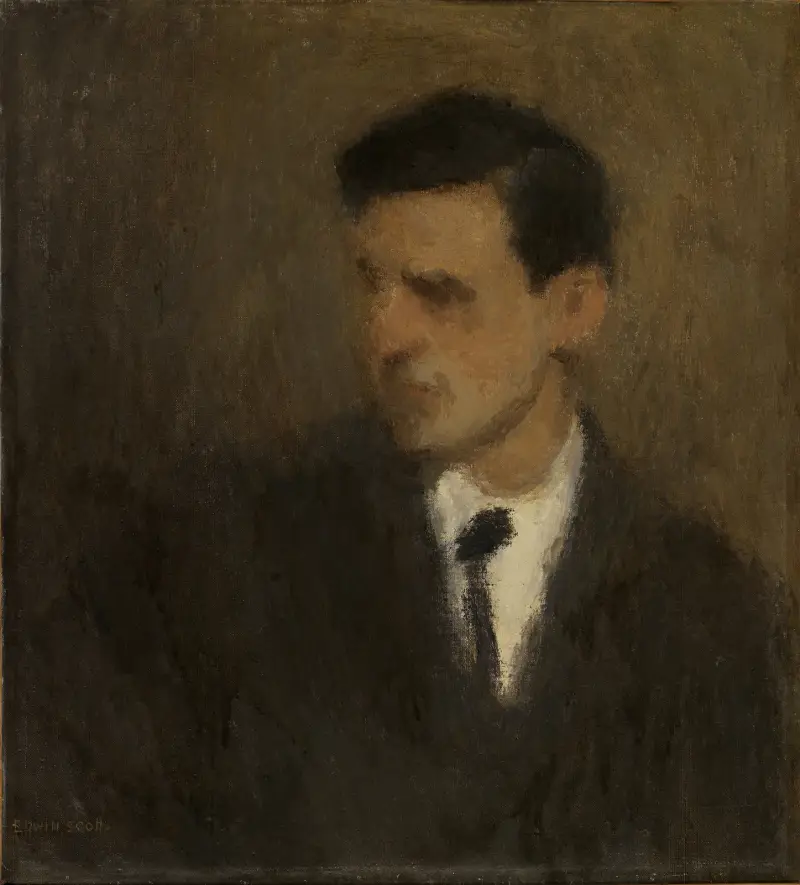 Portrait de Jeune Homme av Frank Edwin Scott