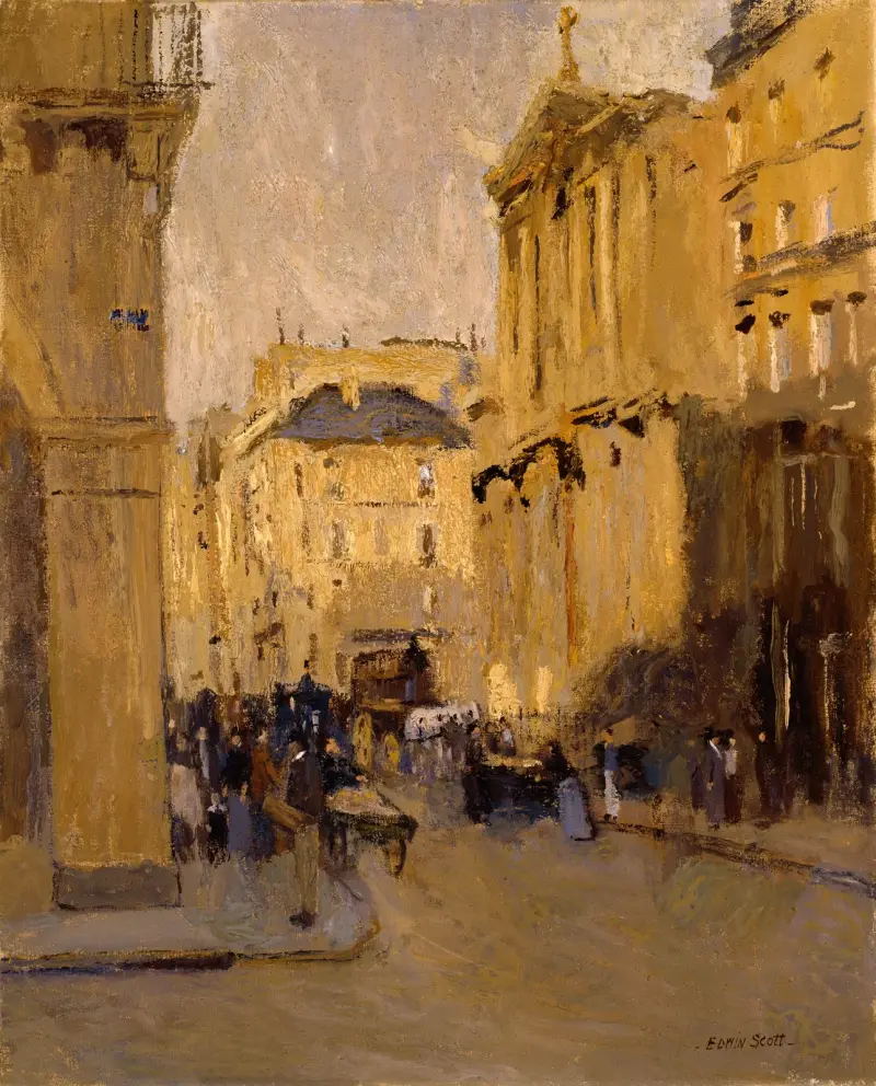 Saint Roche, Rue Saint-Honoré von Frank Edwin Scott