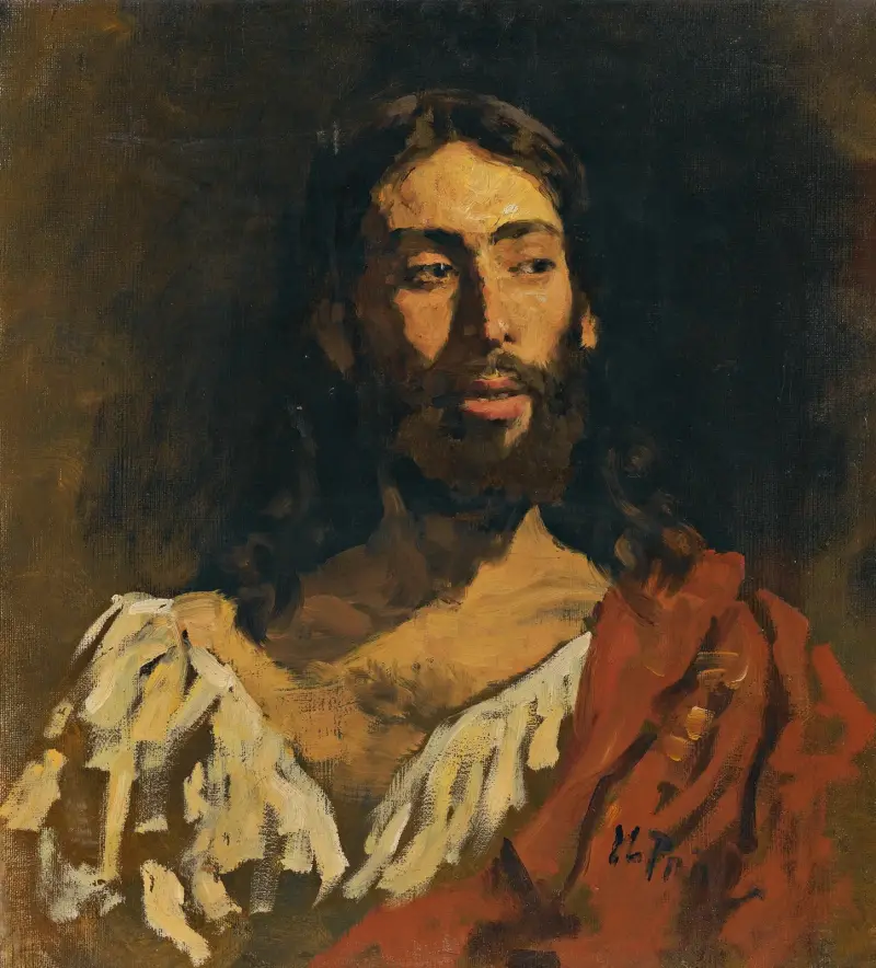 Porträtt av en jude av Ilya Efimovich Repin
