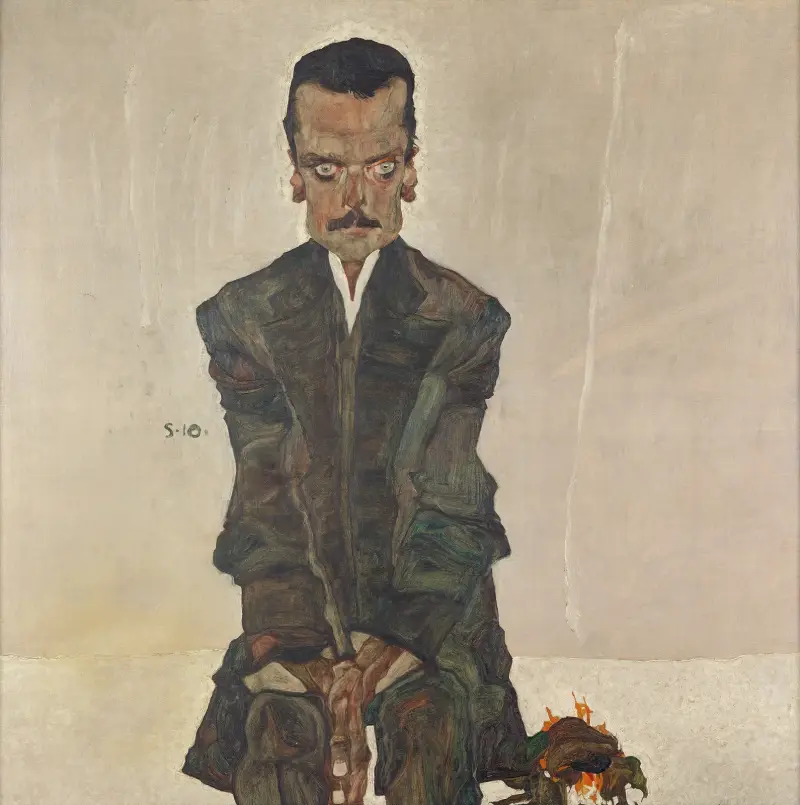 Eduard Kosmack av Egon Schiele