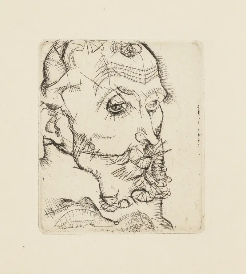 Portret Franza Hauera, 1914 – nr 2, Egon Schiele
