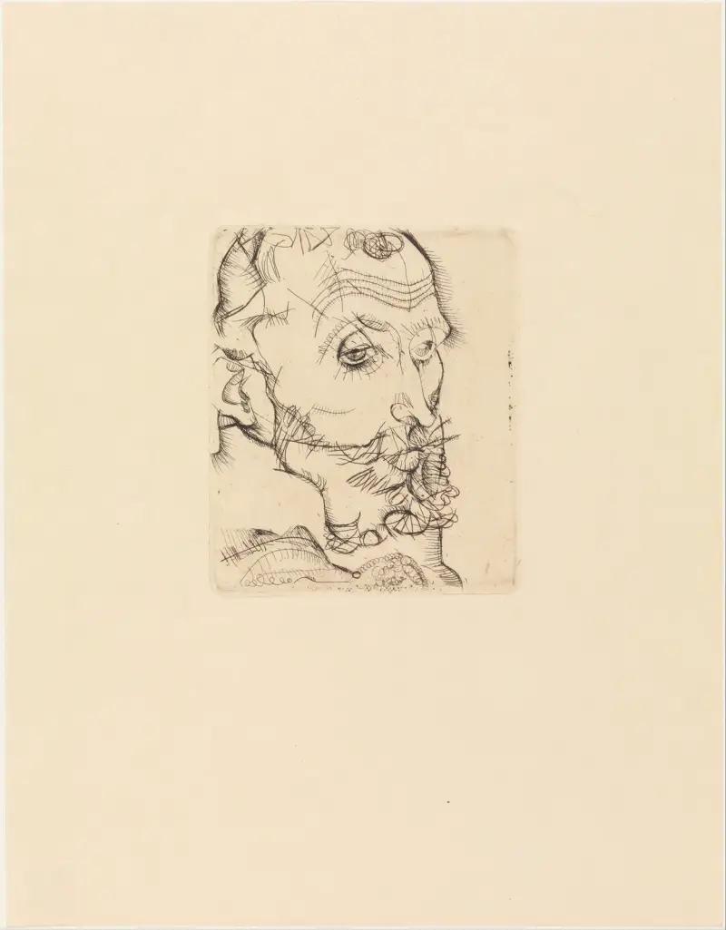 Porträt von Franz Hauer, 1914 – Nr. 1 von Egon Schiele