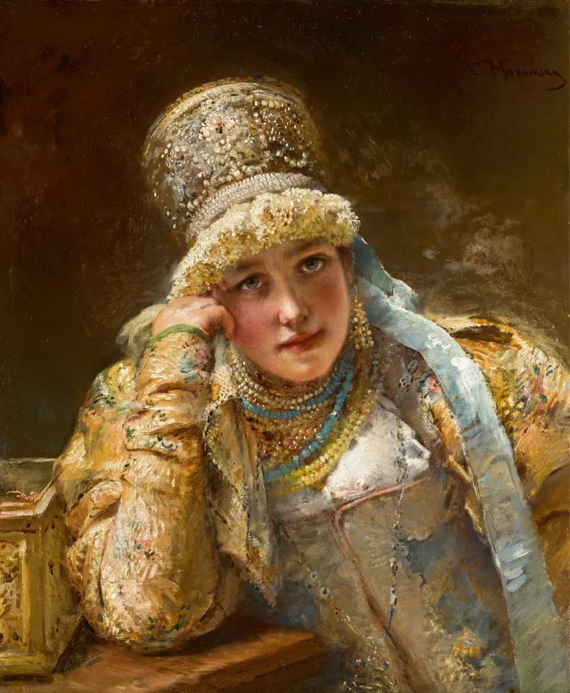 Boyarina von Konstantin Egorovich Makovsky