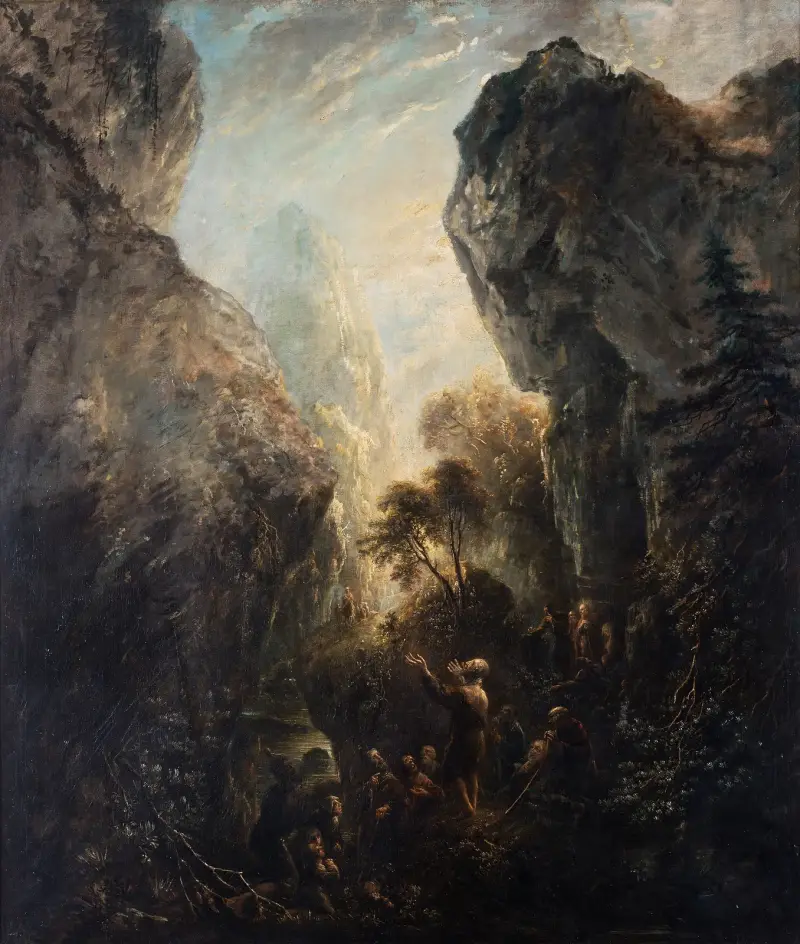 Kázání Jana Křtitele, Elias Martin