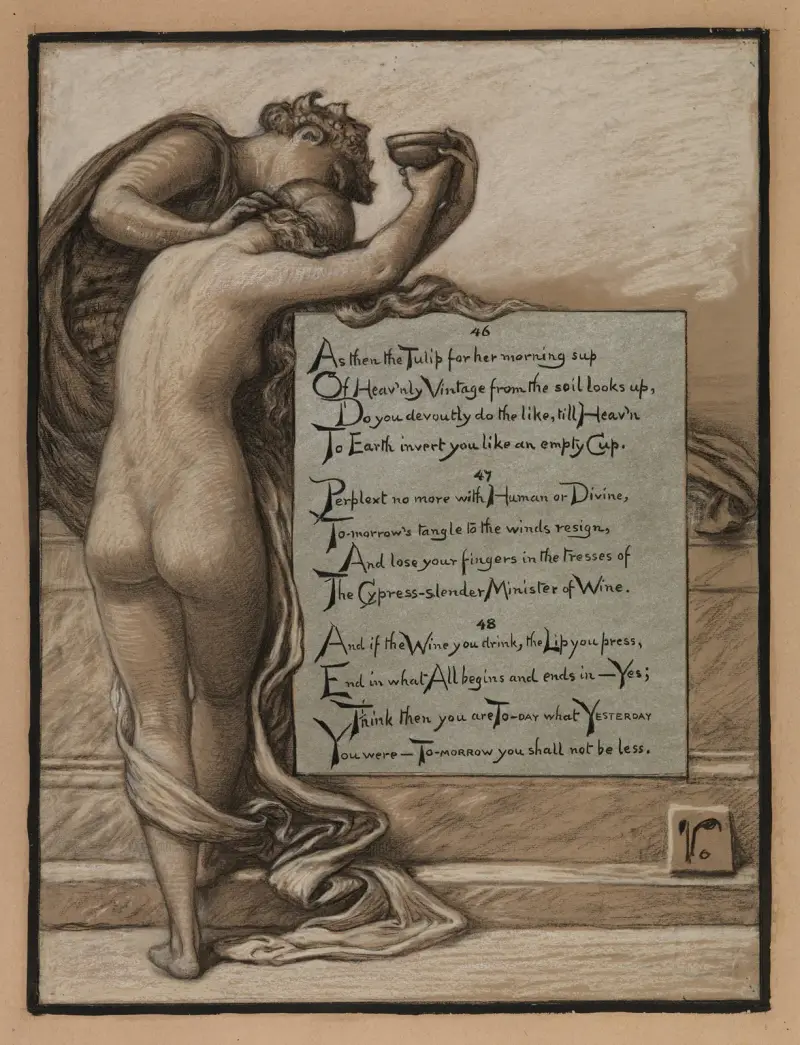 Kärlekens bägare av Elihu Vedder