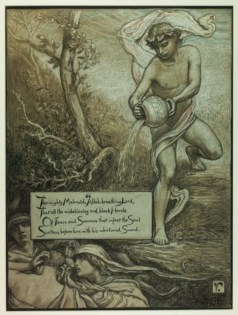 Der mächtige Mahmud von Elihu Vedder