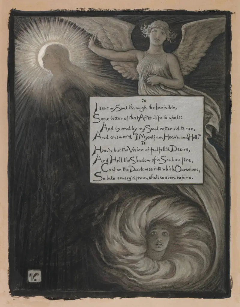 Die Antwort der Seele von Elihu Vedder