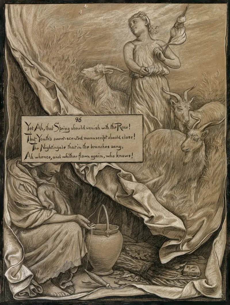 Ungdom och ålderdom av Elihu Vedder