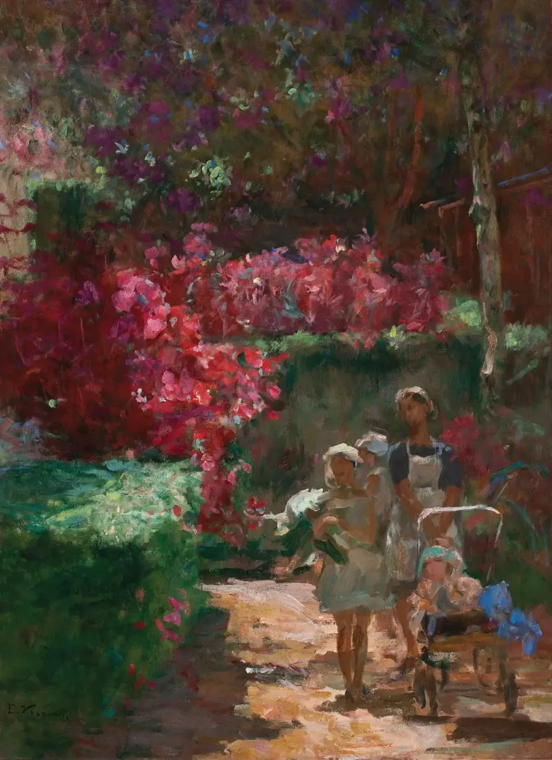 Spaziergang im Park von Eliseu Visconti