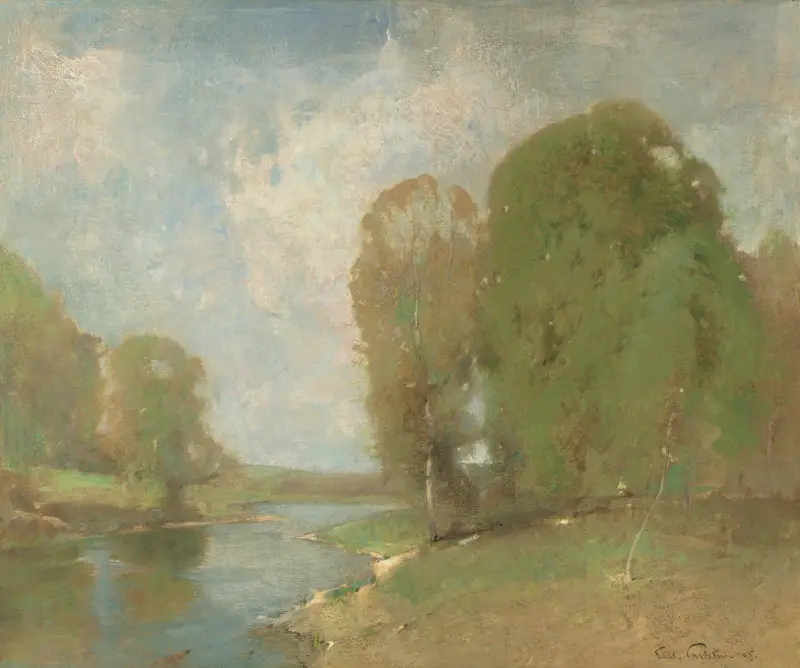 Wiesenbach von Emil Carlsen