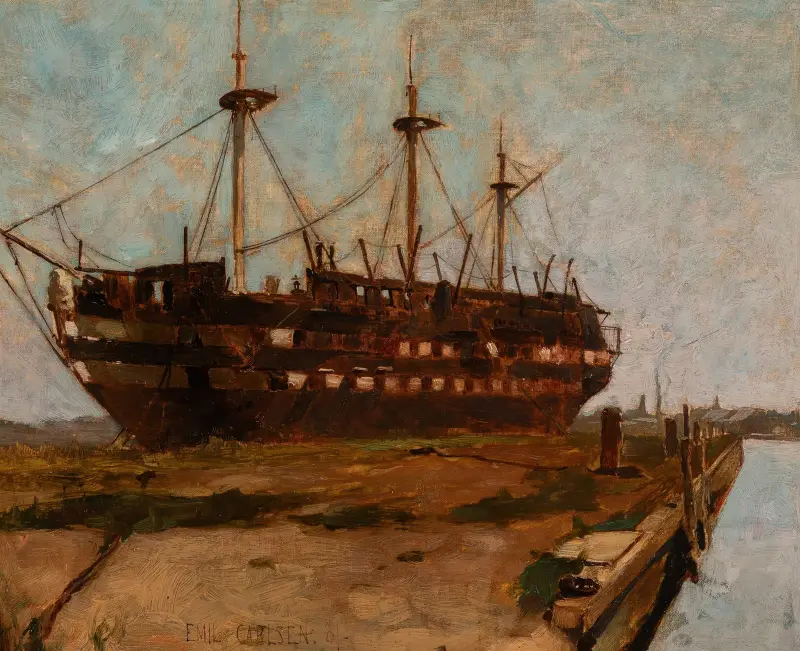 Die Verfassung von Emil Carlsen