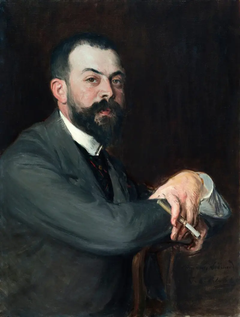 Porträtt av unge herr Léon Pissard av Jacques-Émile Blanche