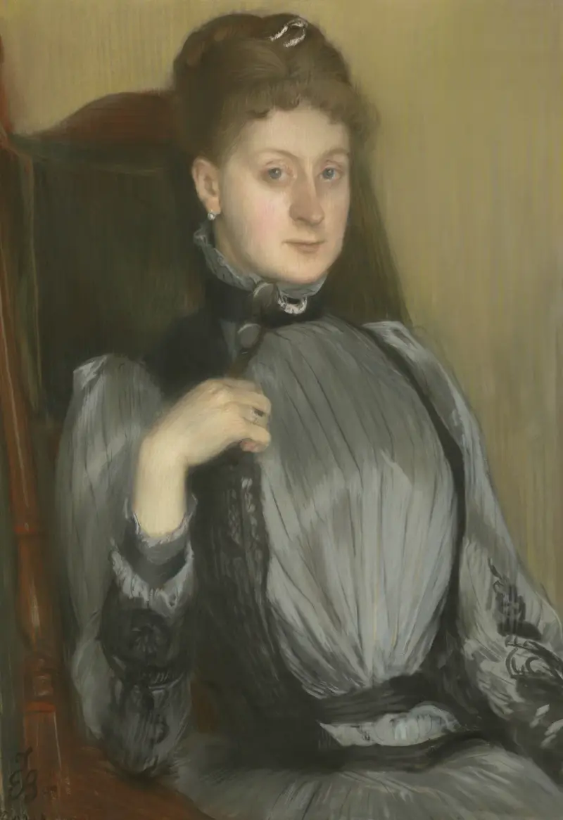 Porträtt av en kvinna av Jacques-Émile Blanche
