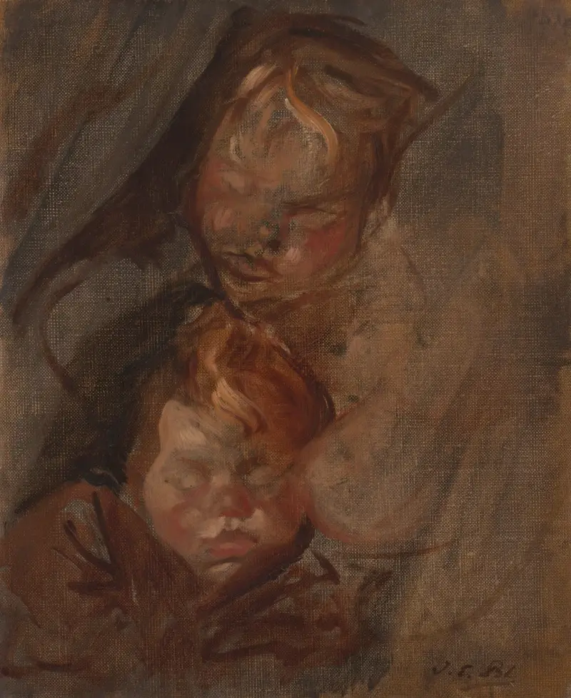 Têtes d’enfants av Jacques-Émile Blanche
